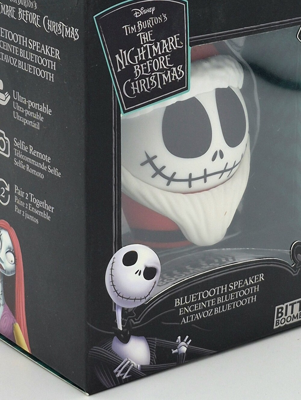 🎃 Disney Jack Skellington Bitty Boomers Bluetooth Speaker 🔊 NEW